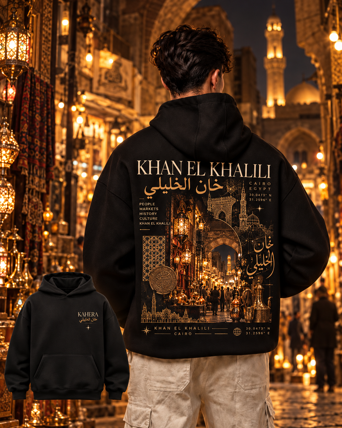 Khan El Khalili — KAHERA DROP 002 oversized hoodie